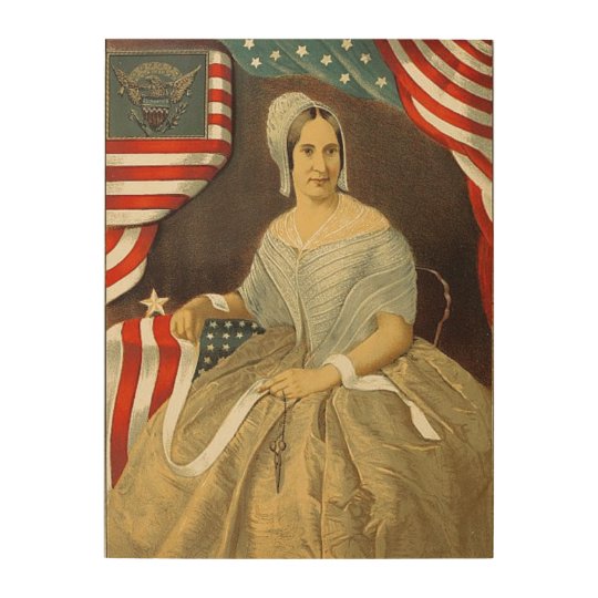 Betsy Ross Very first American Flag Typical Portrait US Picket Print picture about Betsy Ross Printable Pictures known as Betsy Ross Very first American Flag Typical Portrait US Picket Print